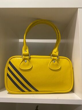 adidas Yellow Top-Handle Shoulder Bag